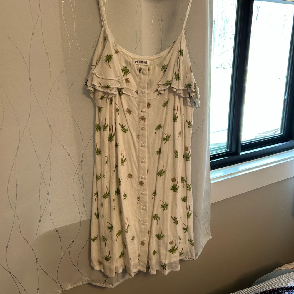 Palm tree boutique dress